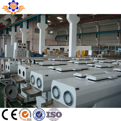 Pressure PVC Pipe Extrusion Line Adjustable Cutting Speed Max 63mm Cutting Pipe